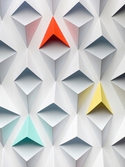 Abstract paper concepts origami - obrazy, fototapety, plakaty