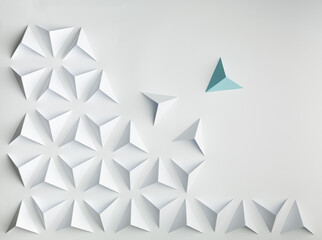 Abstract paper concepts origami - 408485259