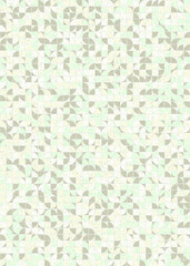 Abstract Geometric Pattern generative computational art illustration