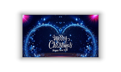 Christmas day Light background design, banner design