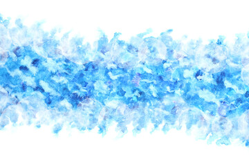 空 雲 ブルー 水彩 テクスチャ 背景