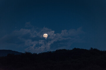 Obraz premium moon in the sky