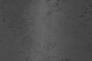 Modern contemporary acrylic background. Black texture made with a palette knife. Abstract painting on paper. Mess on the canvas.