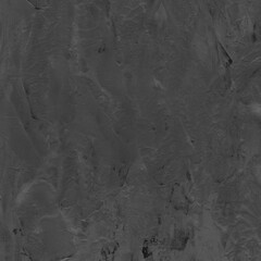 Modern contemporary acrylic background. Black texture made with a palette knife. Abstract painting on paper. Mess on the canvas.