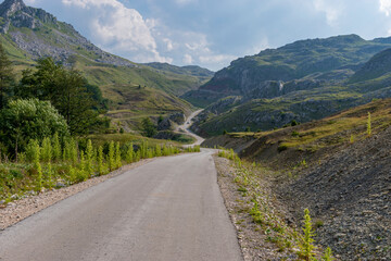 road in mountains