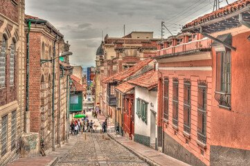 Bogota, Colombia, La Candelaria district