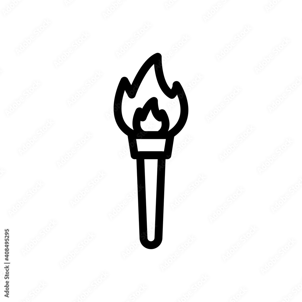 Sticker torch