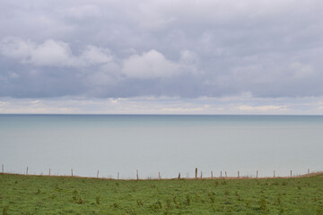 Paysages de la Baie de Somme, paysages marins, couleurs de la mer, reflets dans le sable, Le Crotoy