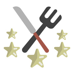 Cooking icon. Cutlery. 