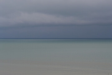 Fototapeta na wymiar Paysages de la Baie de Somme, paysages marins, couleurs de la mer, reflets dans le sable, Le Crotoy