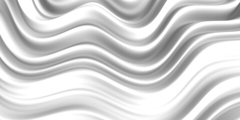 Obraz premium White abstract liquid wavy background