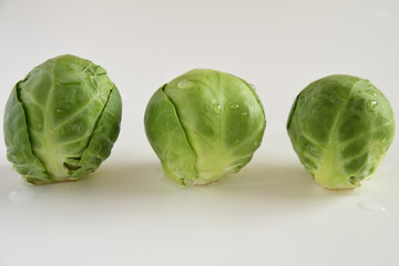 Fresh Brussels Sprouts.