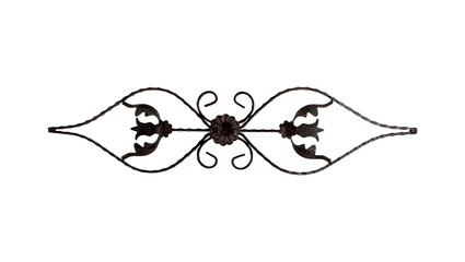 door and window wrought iron decorations