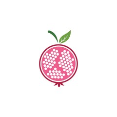 pomegranate icon vector illustration design