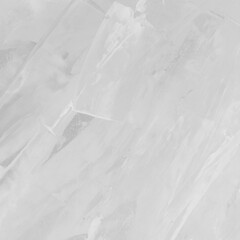 Modern contemporary acrylic background. White texture made with a palette knife. Abstract painting on paper. Mess on the canvas.