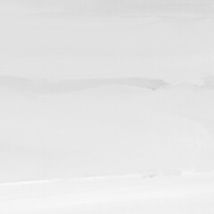 Modern contemporary acrylic background. White texture made with a palette knife. Abstract painting on paper. Mess on the canvas.