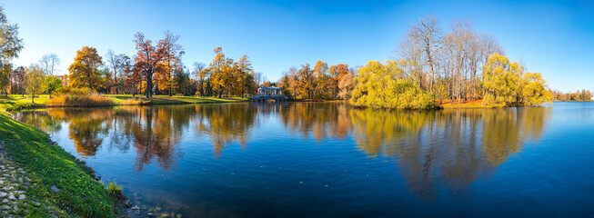 View of city park