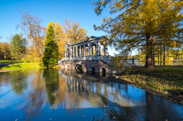 View of city park