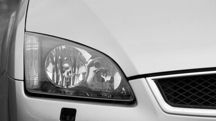 Car body details. Car background image for web design
