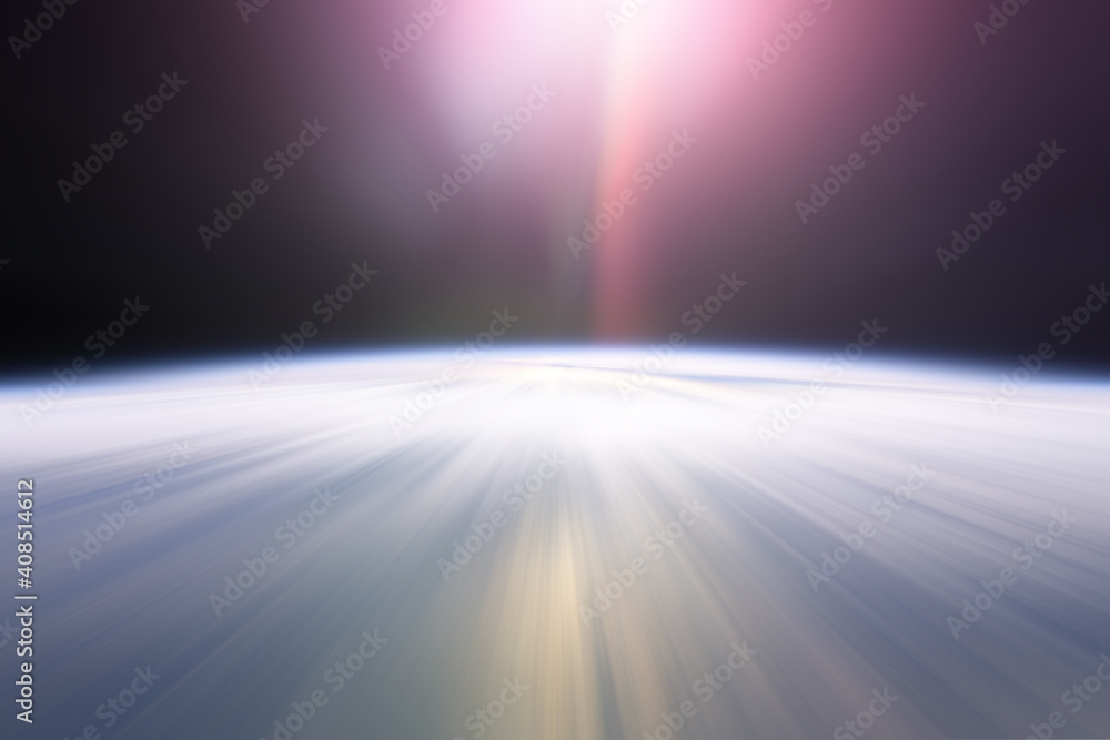Poster background with rays