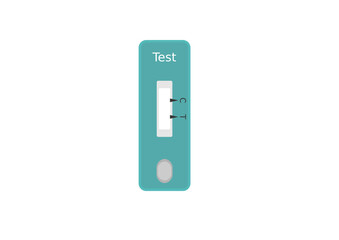 Symbol eines Corona-Schnelltest