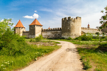 Fototapeta na wymiar BENDERY, MOLDOVA. Ancient fortress