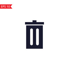Trash can icon Vector