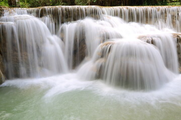 Laos Luang Prabang Kuangsi waterfall