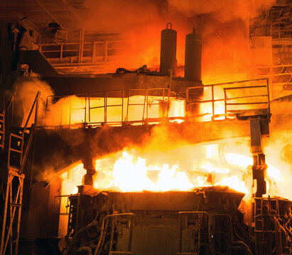 ZHLOBIN, BELARUS. The shop at the factory.