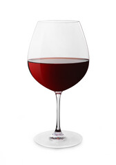 Red wine glass