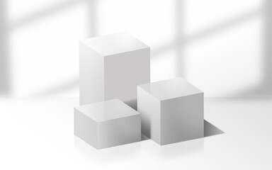 Obraz premium Square podium