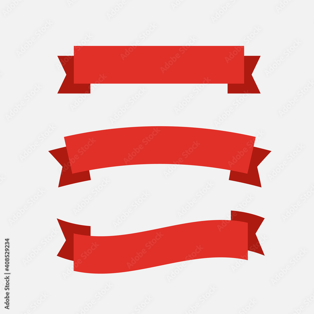 Canvas Prints retro vector banner ribbons and badges for sale. banner ribbon vector set