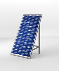 solar panels on a white background green energy photovoltaic sun