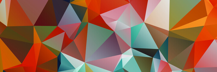 Abstract Color Polygon Background Design, Abstract Geometric Origami Style With Gradient. Presentation,Website, Backdrop, Cover,Banner,Pattern Template