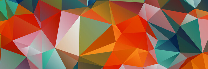 Fototapeta premium Abstract Color Polygon Background Design, Abstract Geometric Origami Style With Gradient. Presentation,Website, Backdrop, Cover,Banner,Pattern Template