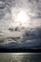 Fototapeta premium View from Kanal Bay, Island of Iz, Zadar archipelago, Dalmatia, Croatia