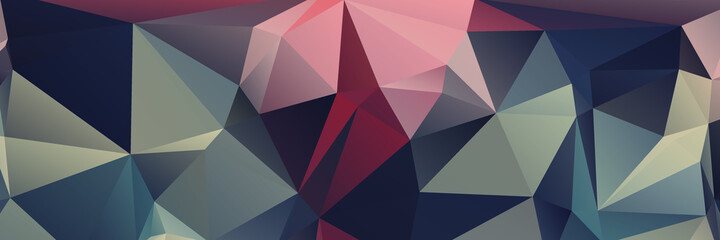 Abstract Color Polygon Background Design, Abstract Geometric Origami Style With Gradient. Presentation,Website, Backdrop, Cover,Banner,Pattern Template