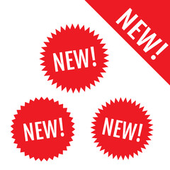 New stamp set. New sale icon. New red labels.