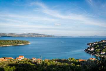 Seascape, Village of Mali Iz, Island of Iz, Zadar archipelago, Dalmatia, Croatia