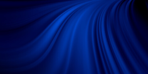 Abstract dark blue wave on a background	