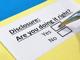 Qestionnaire about legal issue