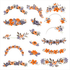 Headband Flower Crown Hair Wreath collection for girls hair