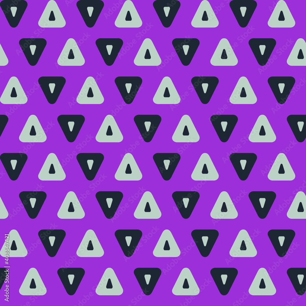 Poster seamless geometric pattern with the image of triangles, geometric shapes. vector design for web bann