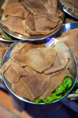 Fresh hot pot dishes, fresh tripe and beef tripe