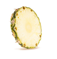 Pineapple isolated on white background with clipping path