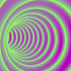 Abstract background with glowing circles