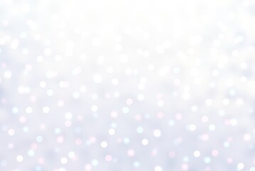White glitter snow blur textured background abstract graphic. 