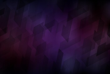 Fototapeta premium Dark Pink, Yellow vector pattern in square style.