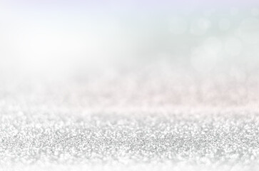 Festive light background, bokeh and bluer.