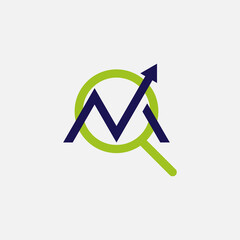 Vector illustration of a logo design forming letters and symbols